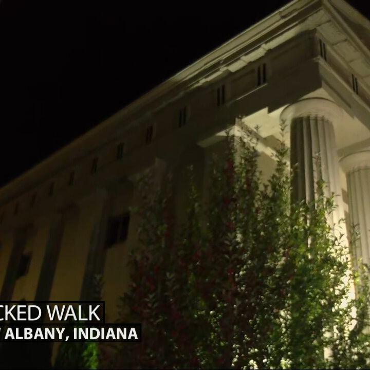 Keith Kaiser visits another stop on the Wicked Walk in New Albany